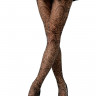 Оригинальные колготки с ажурным принтом