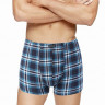 Удобные мужские клетчатые трусы-боксеры