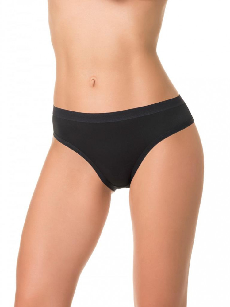 Бамбуковые однотонные трусики-слипы 