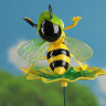 Штекер «Пчелка на листочке»