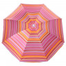 Пляжный зонт «Модерн» с серебристым покрытием (диаметр 150 см)