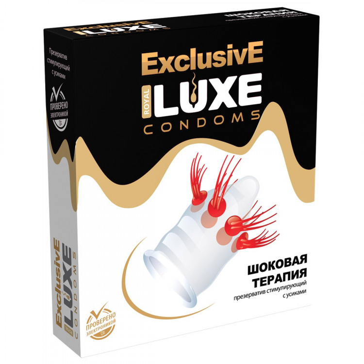 Презерватив LUXE Exclusive «Шоковая терапия» - 1 шт. 