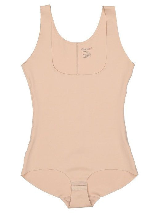 Утягивающее боди со швом на спинке 