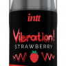 Жидкий интимный гель с эффектом вибрации Vibration! Strawberry - 15 мл.