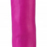 Фиолетовый анальный стимулятор без мошонки - 14 см.
