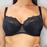 Бюстгальтер на косточках с мягкими чашками и кружевом