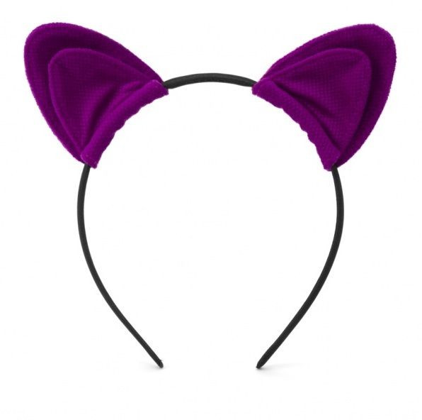 Фиолетовый ободок-ушки My rules 