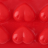Форма для шоколада Доляна «Сердечки», силикон, 20,5×10 см, 15 ячеек (3×2,6 см), цвет МИКС