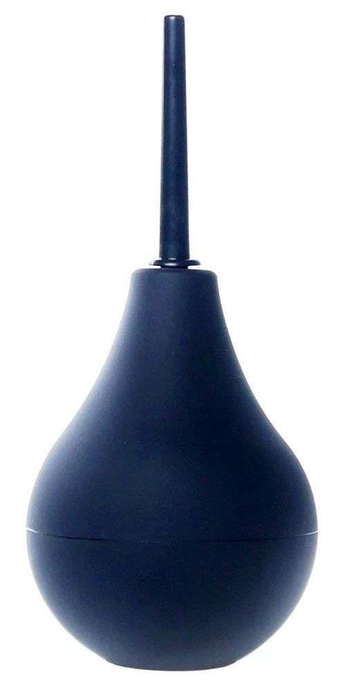 Черный интимный душ-спринцовка 