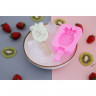Форма для мороженого Доляна «Ананас», силикон, 14×7,5×2,5 см, цвет розовый