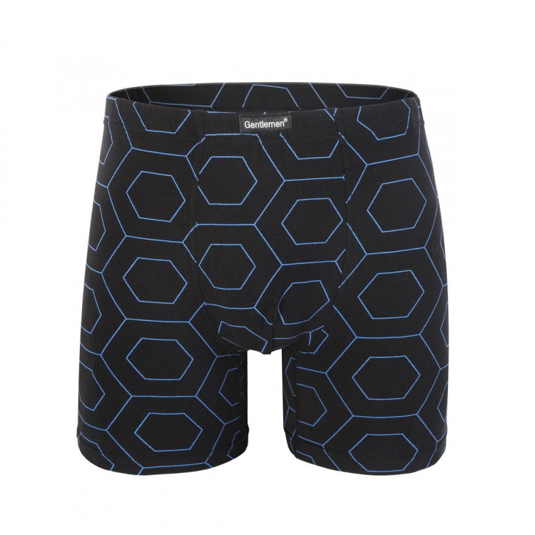 Удлиненные мужские трусы-боксеры из хлопкового материала 