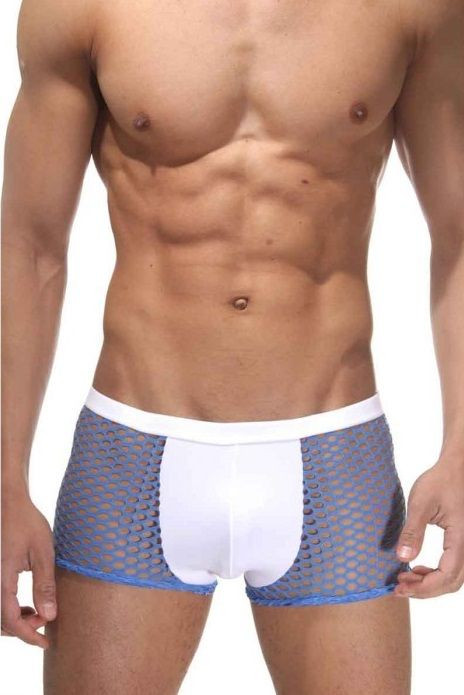Оригинальные сетчатые трусы-боксеры 