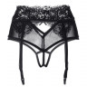 Эротические кружевные трусики-пояс c высокой посадкой Iveta Эротические кружевные трусики-пояс c высокой посадкой Iveta