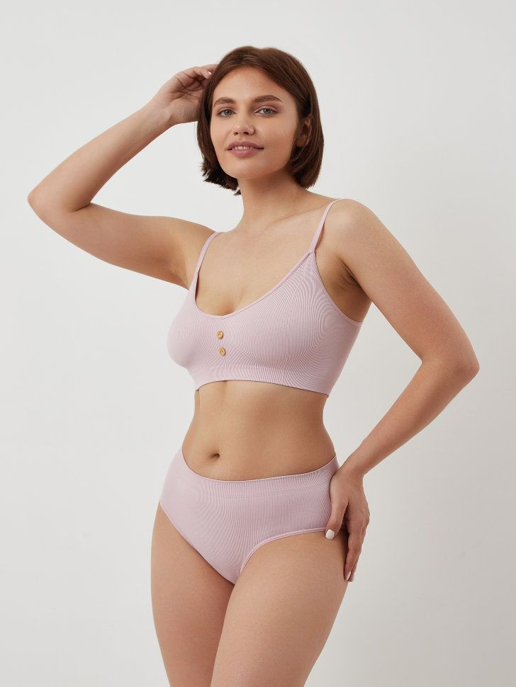 Эко-трусы в мелкий рубчик Eco-wear 