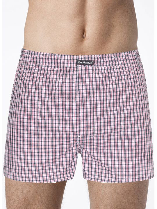 Классические мужские боксеры в клетку 