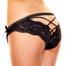 Ажурные трусики с декоративной шнуровкой на попке Ажурные трусики с декоративной шнуровкой на попке