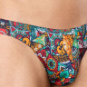 Мужские трусы-слипы с цветным принтом Doreanse Patchwork