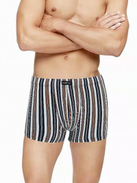 Мужские трусы-шорты в цветную полоску