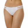 Трусики-бразилиана с эластичным кружевом