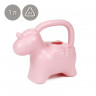 Розовая детская лейка без рассеивателя «Единорог» (объём 1 литр)