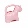 Розовая детская лейка без рассеивателя «Единорог» (объём 1 литр)