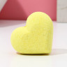 Бомбочка для ванны в форме сердца «Самая милая» с ароматом банана - 130 гр.