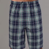 Удлиненные клетчатые мужские шорты
