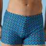 Мужские пляжные боксеры с геометрическим принтом