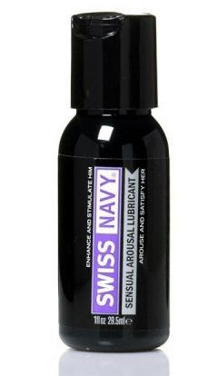 Возбуждающий гель-лубрикант на водной основе Sensual Arousal Lubricant  - 29,5 мл. 
