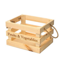 Деревянный ящик для овощей и фруктов (29х23х19 см)