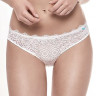 Кружевные трусики-слипы с геометрическим рисунком