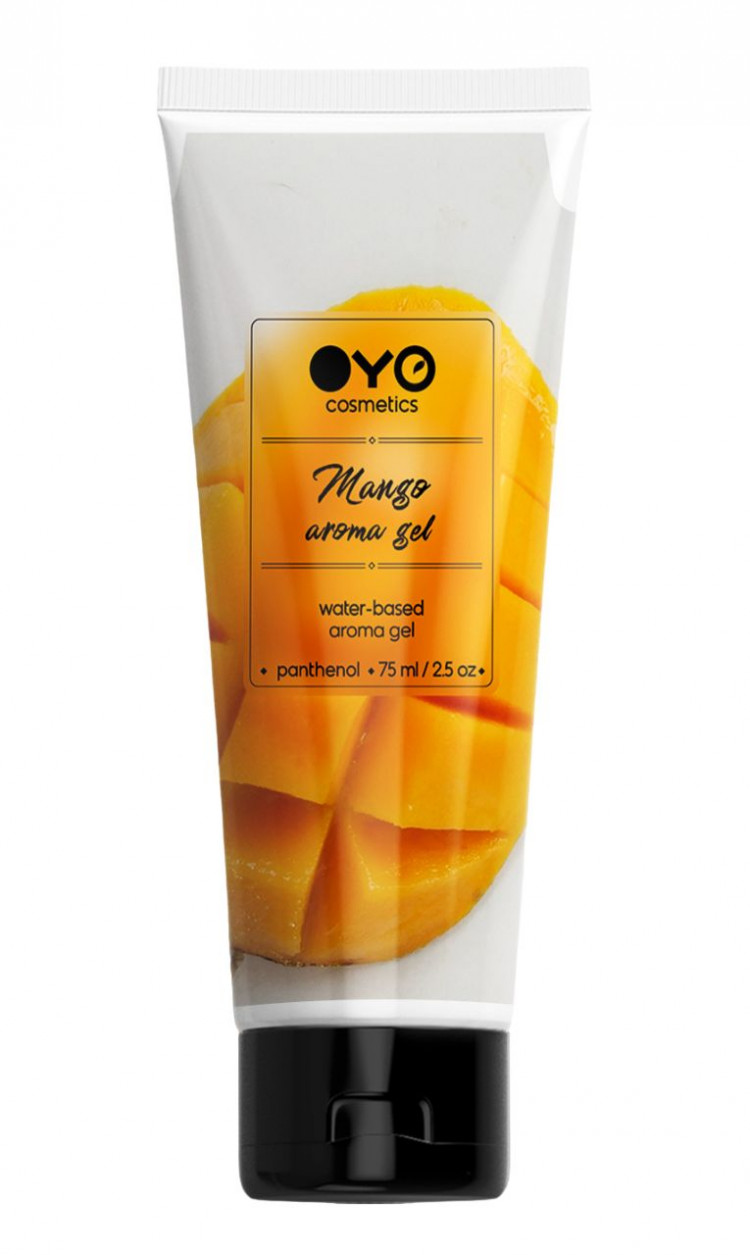 Лубрикант на водной основе OYO Aroma Gel Mango с ароматом манго - 75 мл. 