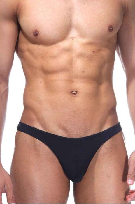 Гладкие мужские трусики-тонга 