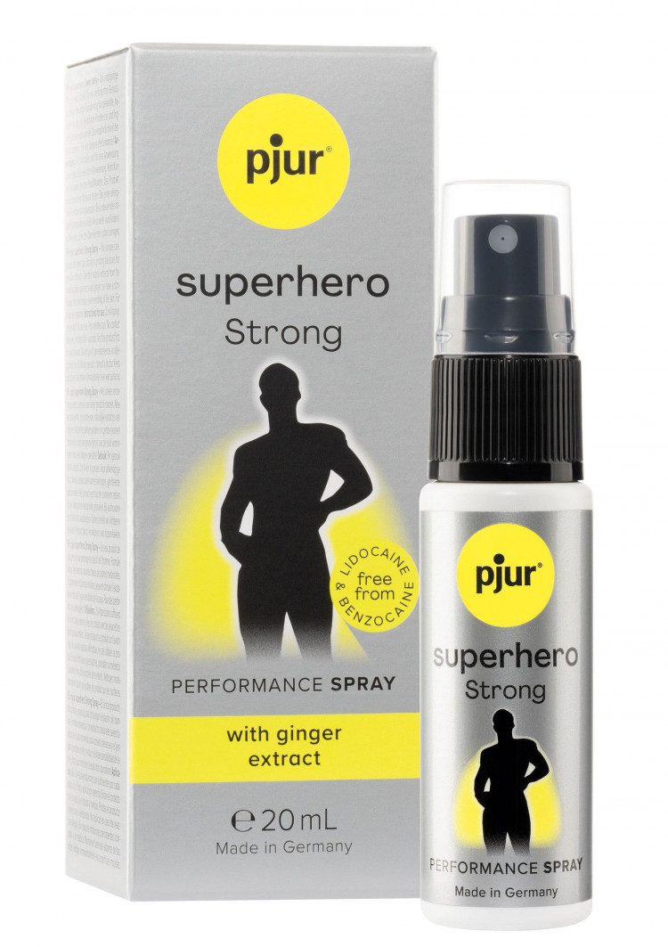 Спрей-пролонгатор длительного действия pjur SUPERHERO Strong Spray - 20 мл. 