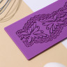 Коврик для айсинга Доляна «Бабочки», силикон, 39×10×0,5 см, цвет МИКС