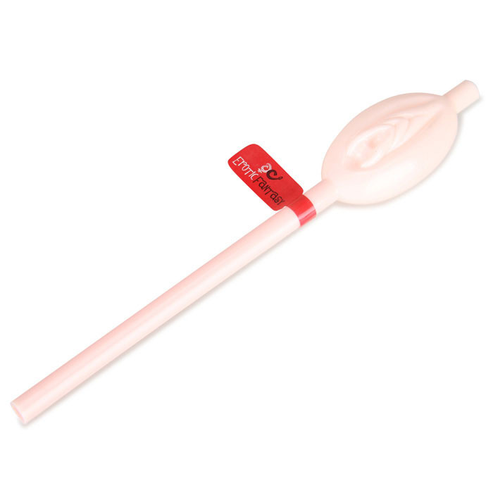 Трубочка для напитков в виде вагины 