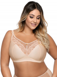 Бюстгальтер plus size с мягкими чашечками без косточек