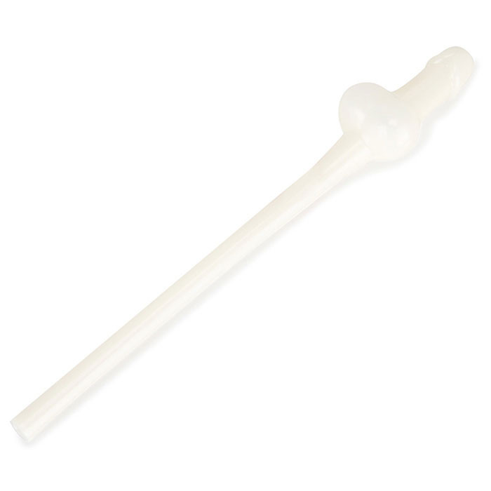 Светящаяся в темноте трубочка для напитков в виде пениса 