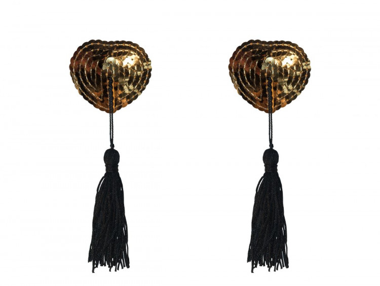 Золотистые пэстисы Gipsy с черными кисточками 