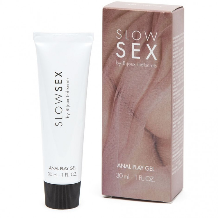 Лубрикант на водной основе Slow Sex Anal Play Gel - 30 мл. 