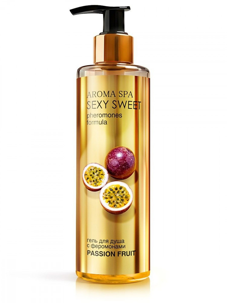 Гель для душа с феромонами и ароматом маракуйи Passion Fruit - 200 мл. 