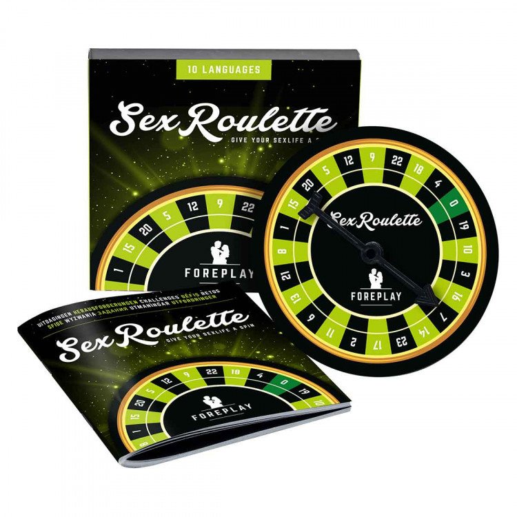 Настольная игра-рулетка Sex Roulette Foreplay 
