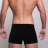 Мужские трусы-боксеры с узором в виде крупной сетки