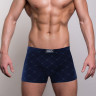 Мужские трусы-боксеры с узором в виде крупной сетки