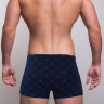 Мужские трусы-боксеры с узором в виде крупной сетки