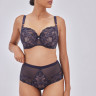 Темно-синий кружевной бюстгальтер Glow с шитыми чашками