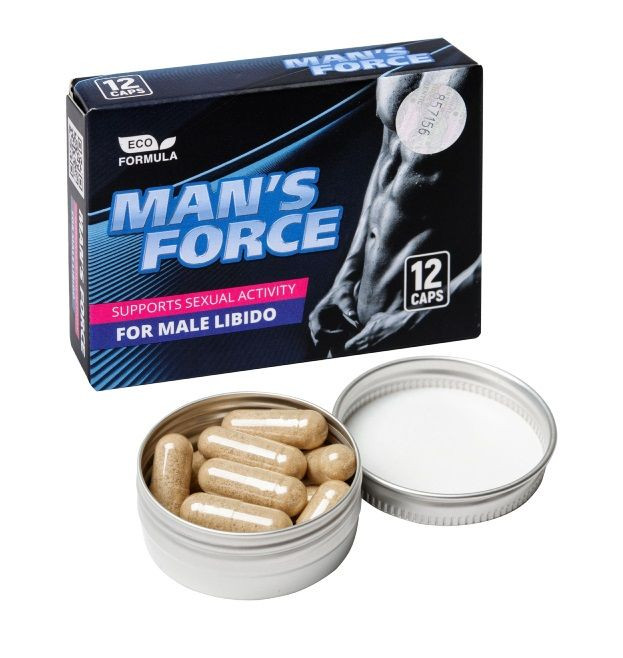 Пищевой концентрат для мужчин MANS FORCE  - 12 капсул 