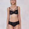 Черный бюстгальтер Beverly с мягкой чашкой на косточке