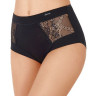 Высокие трусики Charm Cotton с кружевными вставками