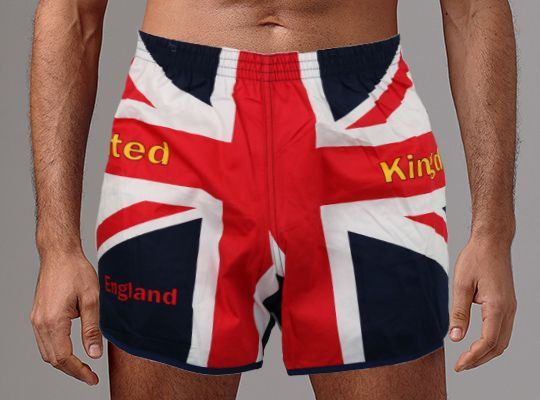 Мужские семейные трусы с принтом в виде британского флага 